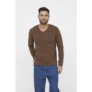 T-shirt Lee Cooper T-shirt AJESSY ML Brown