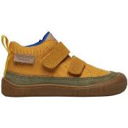 Derbies Naturino Baskets hautes barefoot en cuir et tissu NUPTY WP