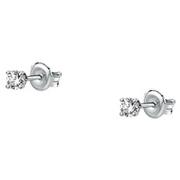 Bijoux Cleor Boucles d'oreilles en or 750/1000 et diamant