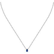 Bijoux Cleor Collier en argent 925/1000 et zircon