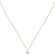 Bijoux Live Diamond Collier en or jaune recyclé 375/1000 et diamant de...