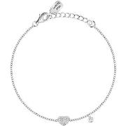 Bijoux La Petite Story Bracelet en argent 925/1000 et zircon