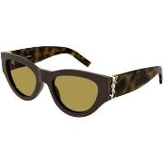 Lunettes de soleil Saint Laurent SL M94 Lunettes de soleil, Maron/Marr...