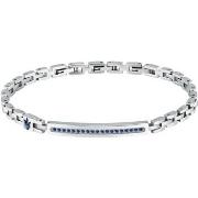 Bracelets Maserati Bracelet en acier et cristal