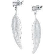 Boucles oreilles Cleor Boucles d'oreilles en argent 925/1000 et zircon