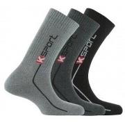 Chaussettes Kindy Pack de 3 paires de chaussettes K-sport en coton