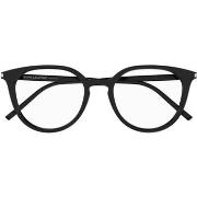 Lunettes de soleil Saint Laurent SL 681/F Cadres Optiques, Noir/Transp...