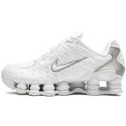 Baskets Nike Shox TL White Metallic Silver Max Orange