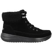 Bottines Skechers Waterproof Suede Lace Up Hiker Boot W/ Exposed Sherp...