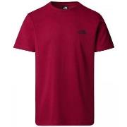 T-shirt The North Face NF0A87NG M SS SIMPLE DOME-1IX BEETROOT