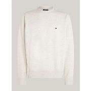 Sweat-shirt Tommy Hilfiger MW0MW37232 ESS FLEECE-HGF HEATHERED OATMILK