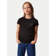 T-shirt enfant Calvin Klein Jeans IG0IG02624T-BEH BLACK