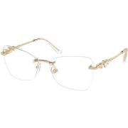 Lunettes de soleil Swarovski SK1014 Cadres Optiques, Or/Transparent, 5...