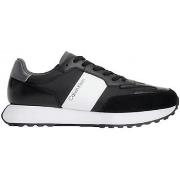 Baskets Calvin Klein Jeans Baskets en cuir homme Noires - HMOHM01238