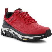 Baskets basses Skechers Arch Fit Road Walker - Recon 37333-RDBK Red/Bl...