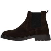 Boots Tommy Hilfiger Bottines homme Ref 64254 GOP Marron