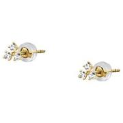 Bijoux Cleor Boucles d'oreilles en or 375/1000 et zircon