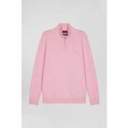 Sweat-shirt Eden Park Pull camionneur rose