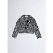 Veste enfant Liu Jo Blazer pied-de-poule avec broche