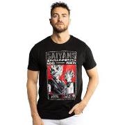 T-shirt Capslab T-shirt homme regular fit avec print Dragon Ball Super...