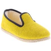 Chaussons Chausse Mouton - Chaussons TWEED - Jaune - Taille