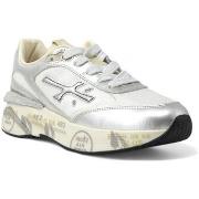 Chaussures Premiata Running Sneaker Donna White Silver MOERUND-6993