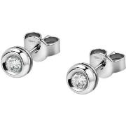 Bijoux Live Diamond Boucles d'oreilles en Or 375/1000 et diamant de sy...