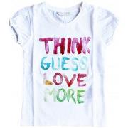 T-shirt enfant Guess T-Shirt Fille K51I36 Blanc