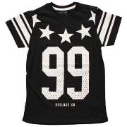 Debardeur enfant Deeluxe T-Shirt Stars Noir (sp)