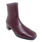 Chaussures Bienve jb3401 bottine bordeaux pour femme