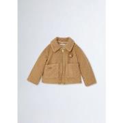 Manteau enfant Liu Jo Trois-quarts en tissu polaire Teddy