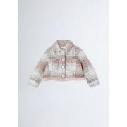 Blouson enfant Liu Jo Blouson à carreaux en laine mélangée