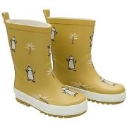 Bottes enfant Fresk Penguin Rain Boots - Mustard