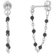 Boucles oreilles Orusbijoux Boucles D Oreilles Argent Rhodié Chaine Et...