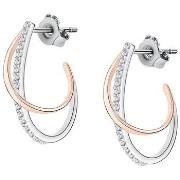 Boucles oreilles Cleor Boucles d'oreilles en argent 925/1000 et zircon