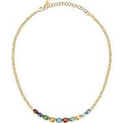 Collier Morellato Collier en acier et zircon