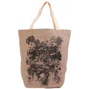 Cabas Le Temps des Cerises Sac shopping Eco 3 Taupe