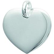 Pendentifs Brillaxis Pendentif Coeur Argent