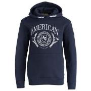 Sweat-shirt enfant American College SWEATSHIRT MOLLETON - Marine - 10 ...