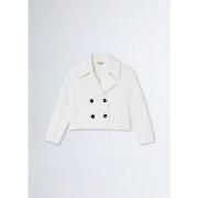 Manteau enfant Liu Jo Trois-quarts à double boutonnage en jersey