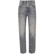 Jeans Liu Jo Jean jambe droite avec strass