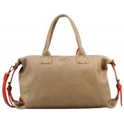 Sac Le Temps des Cerises Sac Elegance 6 Taupe/Mandarine