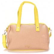 Sac Le Temps des Cerises Sac Bowling Elegance 4 Beige/Jaune