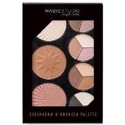 Blush &amp; poudres Magic Studio Eyeshadow Bronzer Palette