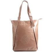 Cabas Christian Lacroix Sac Cabas en cuir Idyle 1 Caramel