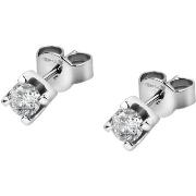 Bijoux Live Diamond Boucles d'oreilles en Or 375/1000 et diamant de sy...