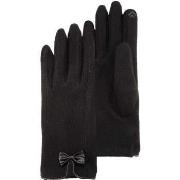 Gants Isotoner Gants Femme tactiles nœud Noir