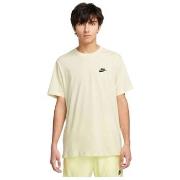 T-shirt Nike TEE SHIRT M NSW CLUB - SAIL/BLACK - M