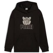 Sweat-shirt enfant Puma SWEATSHIRT G ESS+TROPI HDY FL - Noir - 140