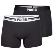 Boxers Puma BOXERS 2P MEN EVERYDAY PLACED LOGO - BLACK / BLACK - L